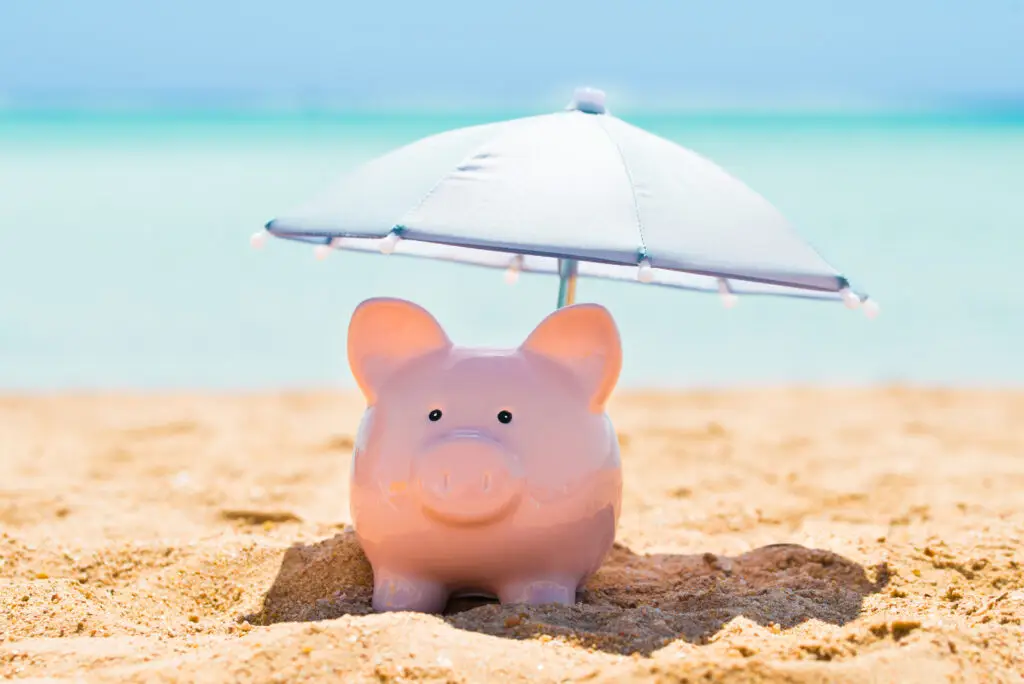 holiday piggy bank
